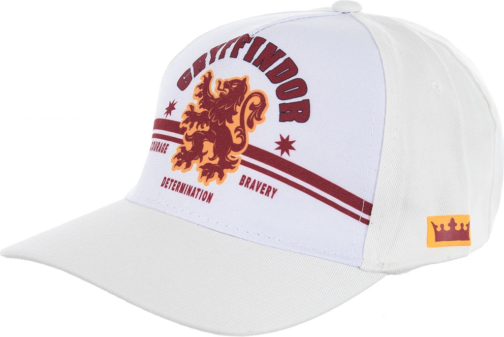 Harry Potter Gryffindor Junge Mädchen Baseball-Cap Mütze Kappe Sommer-Hut , Farbe:Weiß, Größe:52