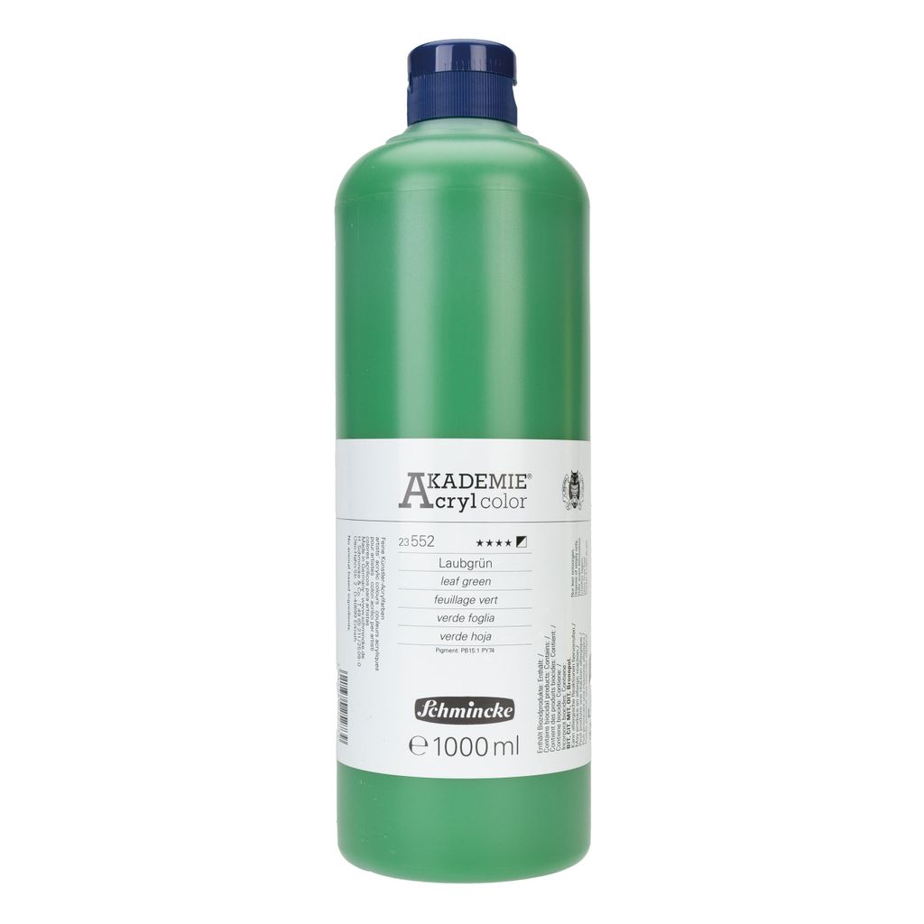 Schmincke AKADEMIE Acryl - Laubgrün 1000ml Acrylfarbe - 23 552 029