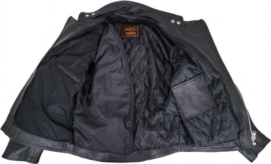 Motorrad Lederjacke Gebraucht MDM Retro Oldschool Lederjacke