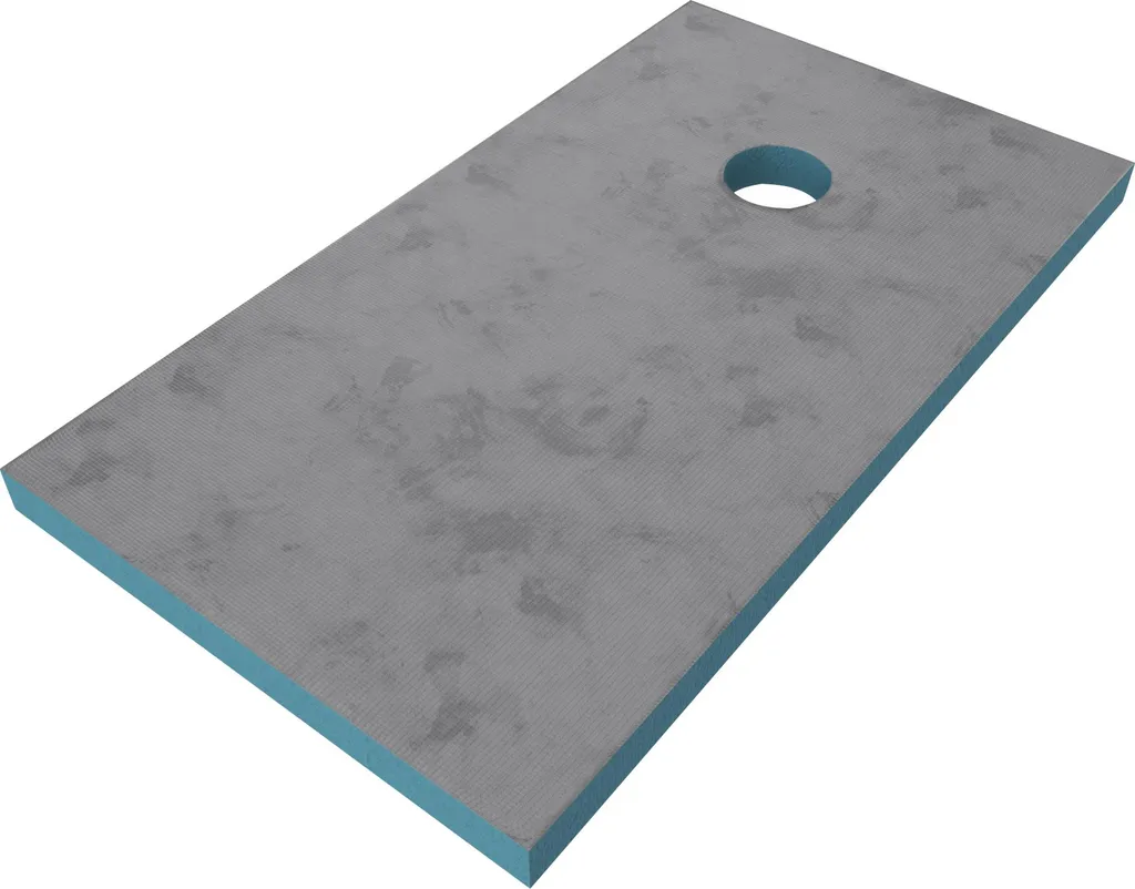 Rehausse de douche recoupable 90x160 cm en polystyrène haute densité robuste