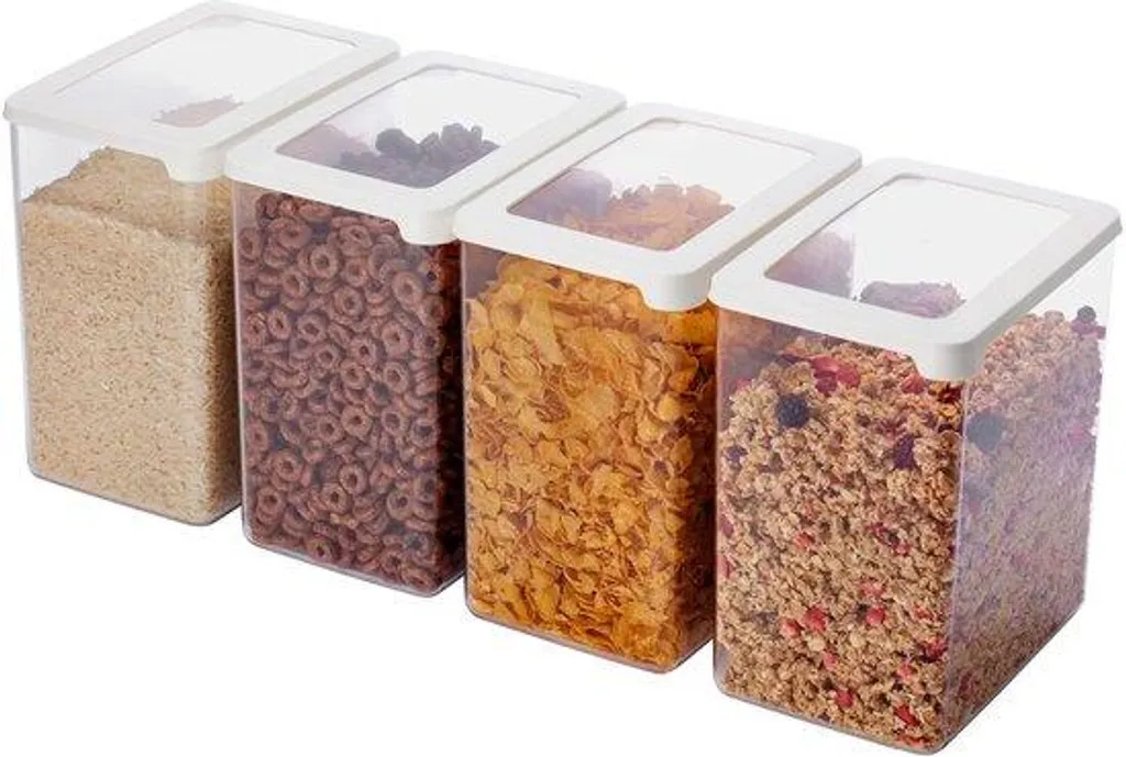 Gagnez de la place en cuisine avec ces 4 boîtes 3,5 L empilables et saines