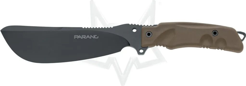 Couteau Fixe FOX Parang Bushcraft Acier N690 et Manche Forprene