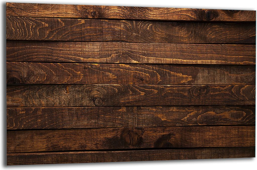Herdabdeckplatte Glaskeramikkochfeld-Abdeckung Spritzschutz Glas 80x52 Holz