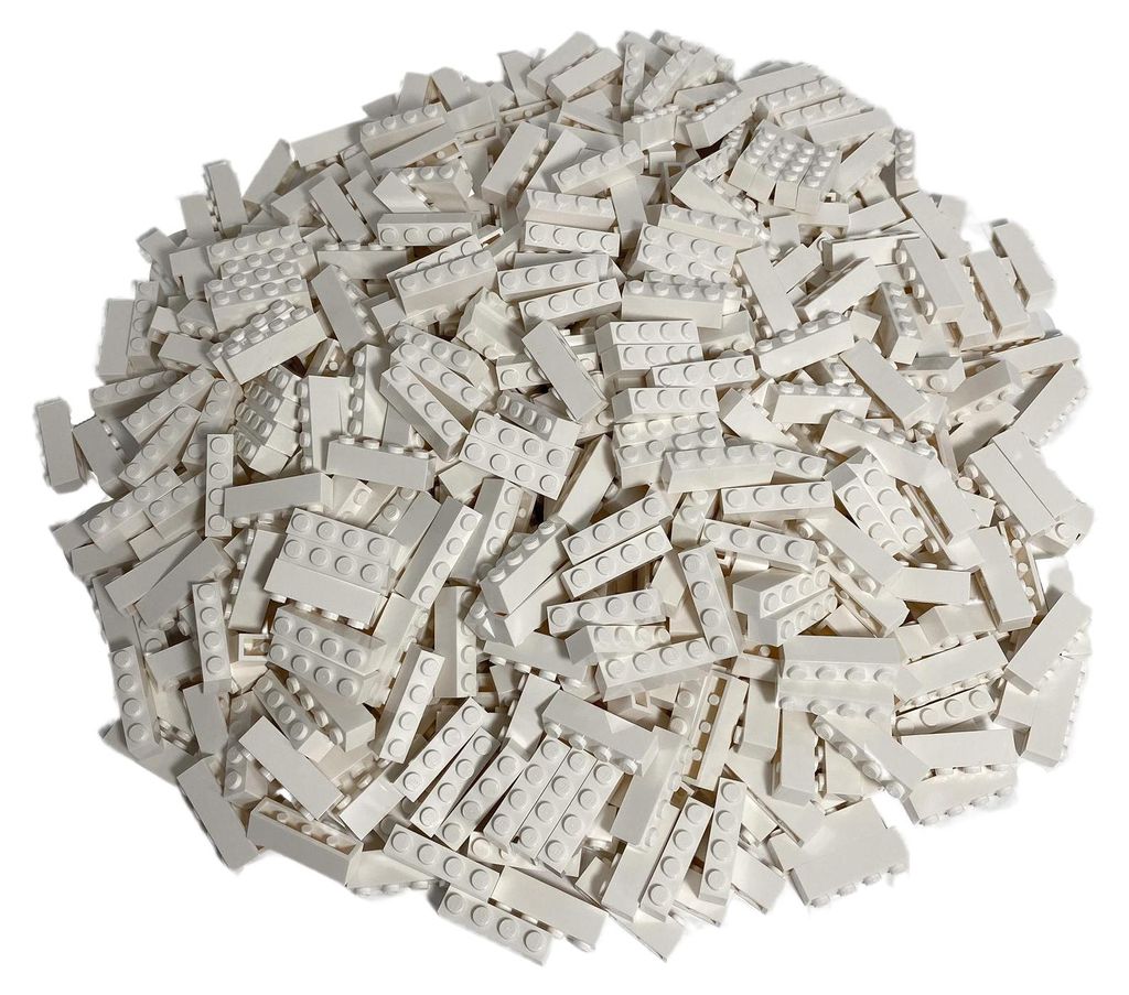 LEGO® 1x4 Steine Bausteine Weiß - 3010 NEU! Menge 50x Produktbild 