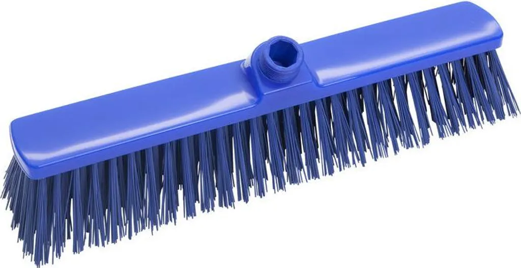 Haug FC88852 Scopa 40cm Blu | Plastica Dura per Lavori Pesanti