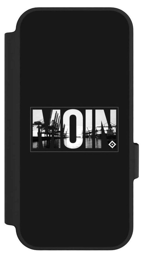 NIVOCASE Klapphülle für Google Pixel 10 Handyhülle aus Kunst Leder NIVOflip schwarz HSV Hamburger SV Offizielles Lizenzprodukt