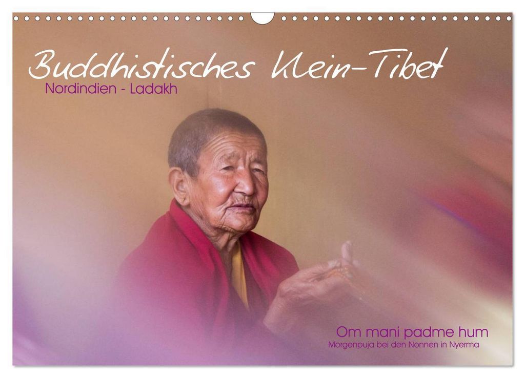 Buddhistisches Klein-Tibet (Wandkalender 2027 DIN A3 quer), CALVENDO Monatskalender