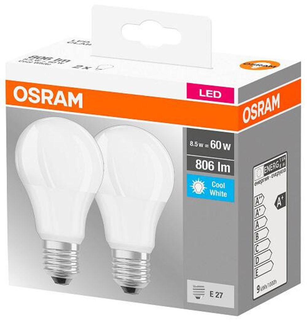 Sada 2 Becuri Led Osram 4058075152670 Obrázek produktu 