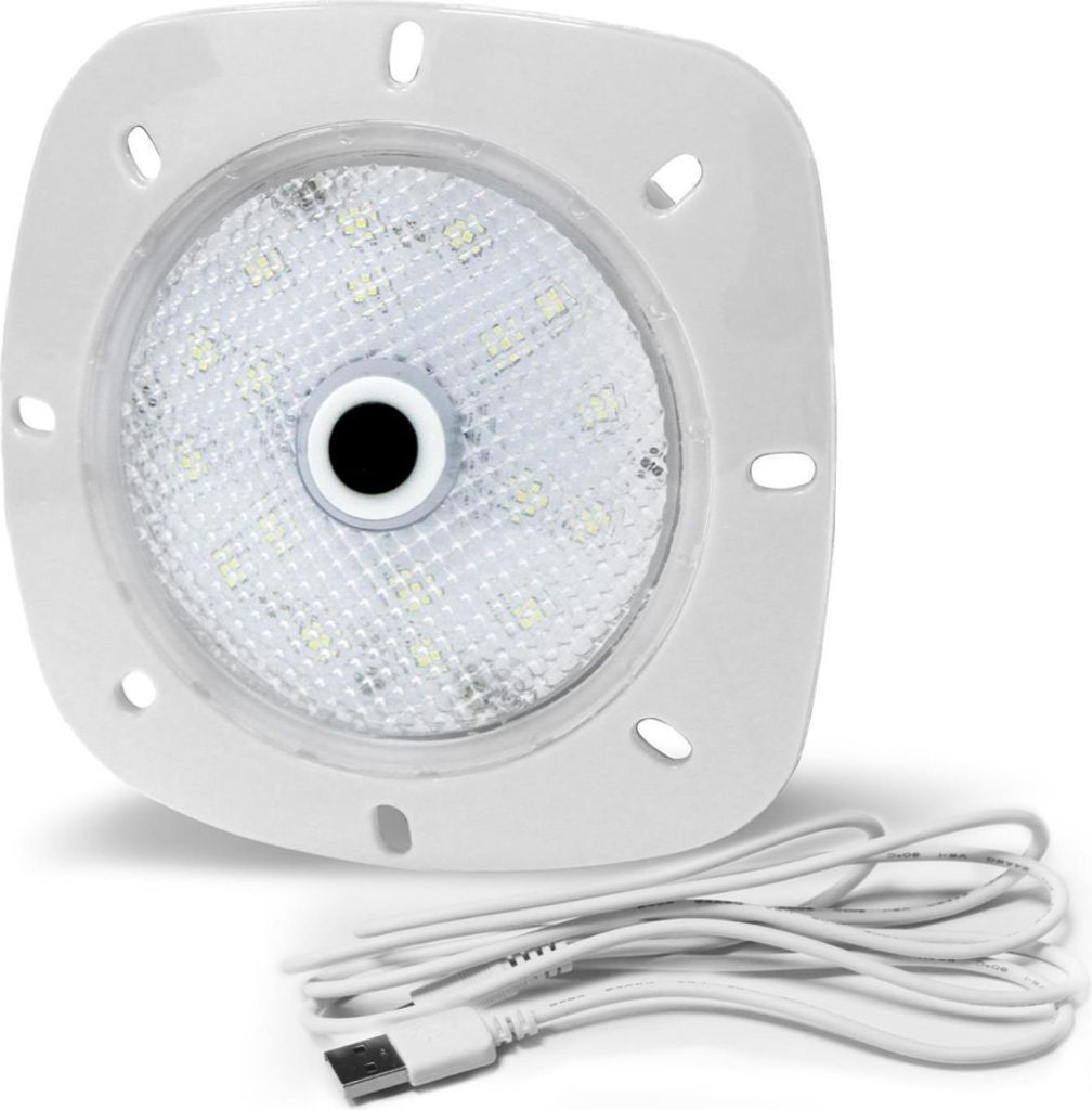 SeaMAID LED proiettore magnetico in plastica bianco LED RGB Immagine del prodotto 