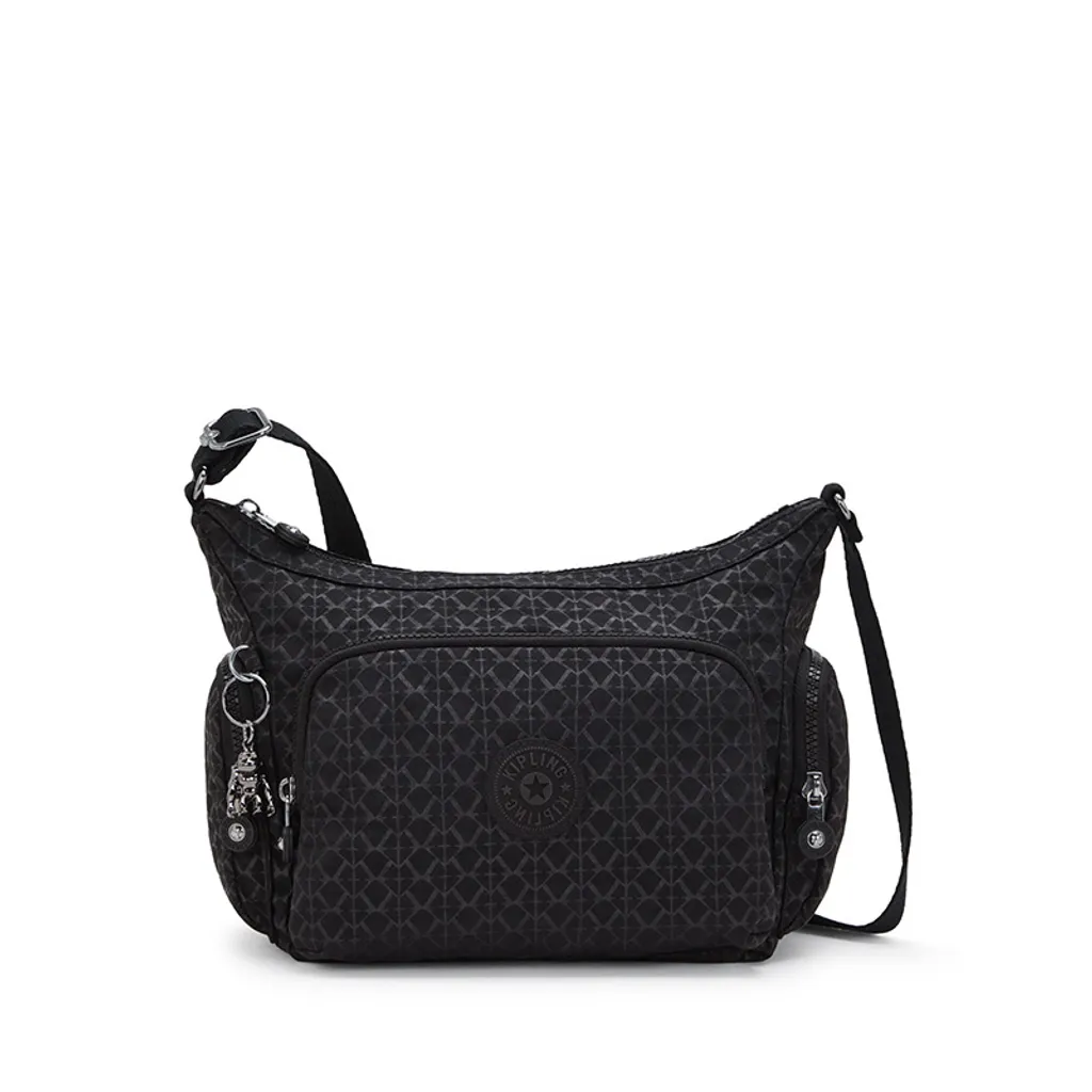 Sac Bandoulière Femme Kipling Gabb S Motif Signature Emb Format Moyen