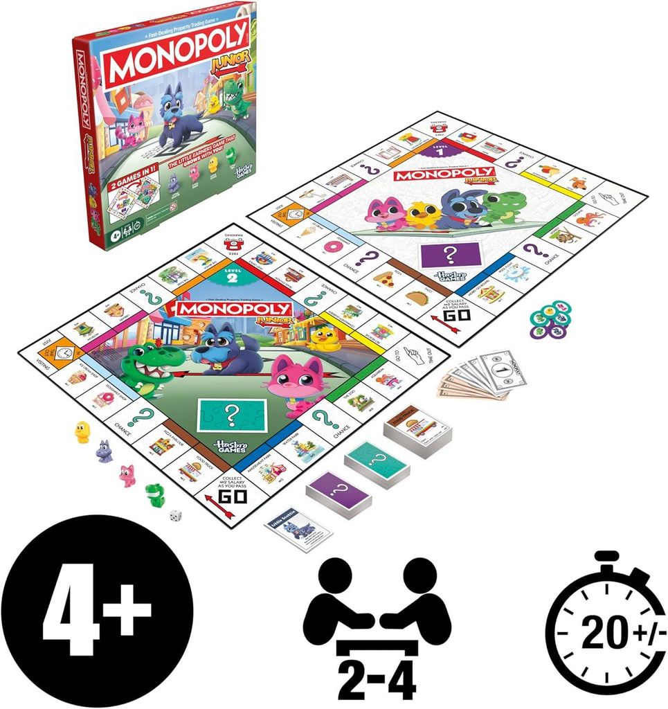 Monopoly Junior, 4 Jahr(e), 20 min