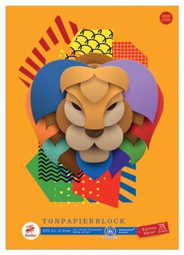 Edition DÜRER® 053623000 Blocco di carta argilla incollata Immagine del prodotto 