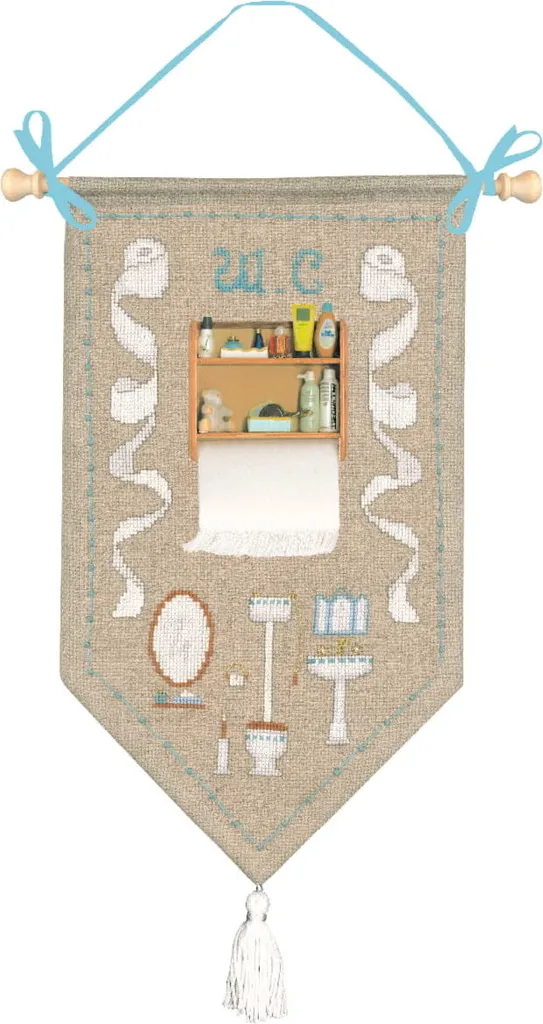 Broderie point de croix compté Kit complet Toilette pour loisir créatif