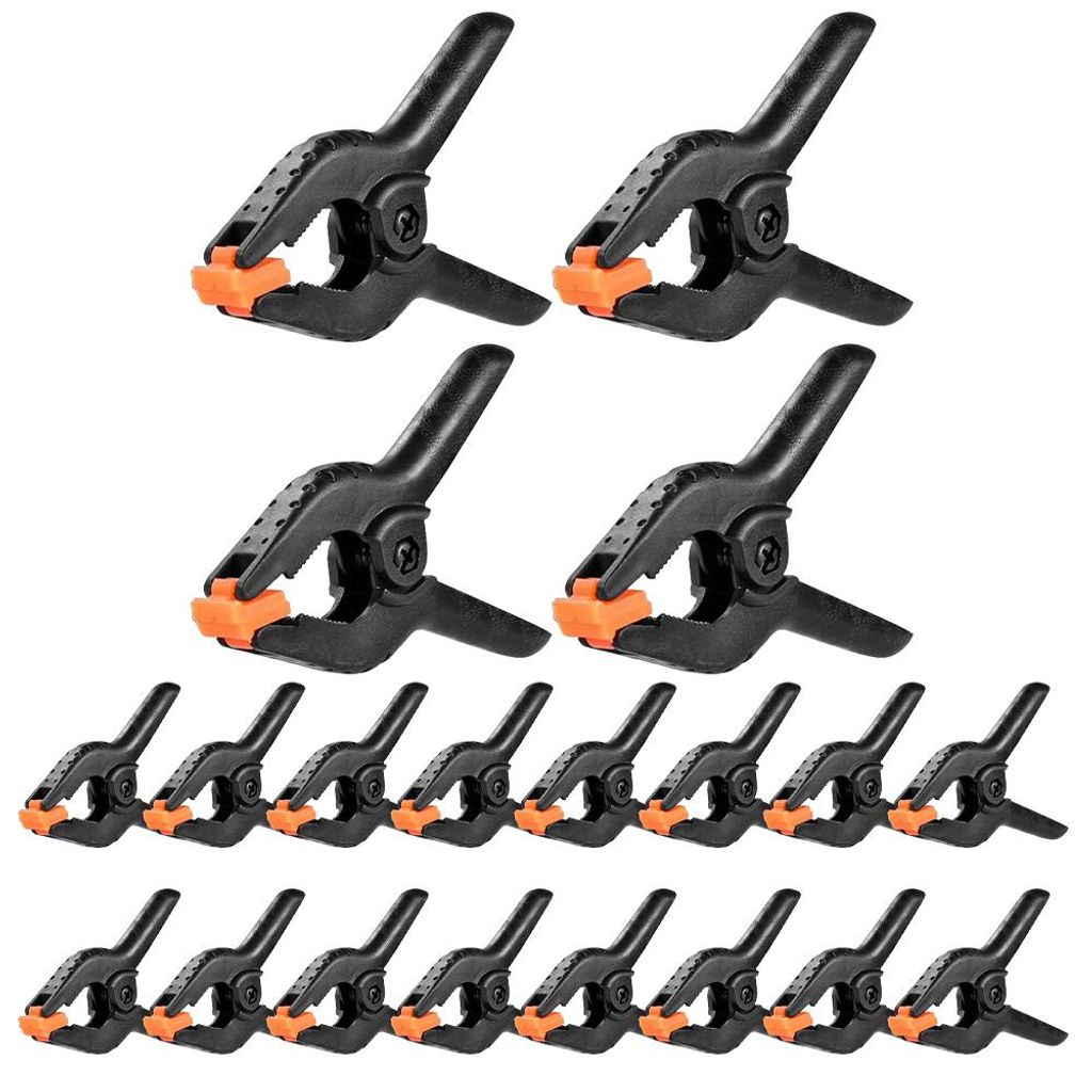 20 x Klemmen, veerklemmen, 2 inch, veerklemmen, Productafbeelding 