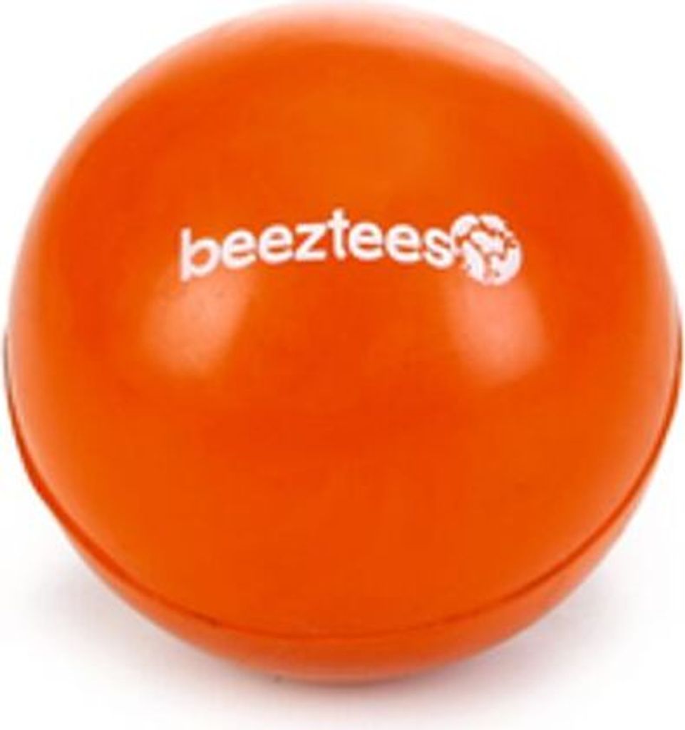 Beeztees Massiv Ball No3 - Hundespielzeug - orange - 6,5 cm