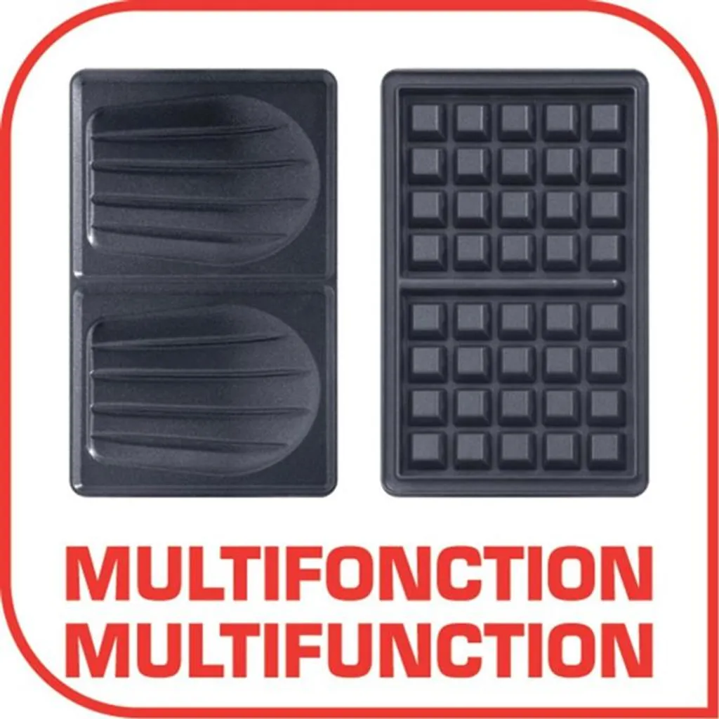 Préparez des Gaufres et Croques Maison Facilement avec Tefal 700W