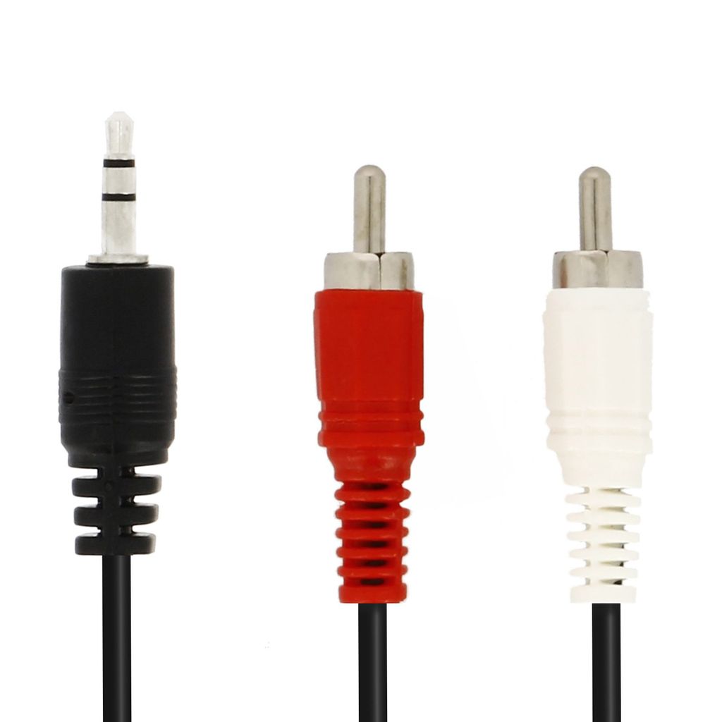 3.5mm Klinkenstecker / RCA Audio-Kabel Adapter