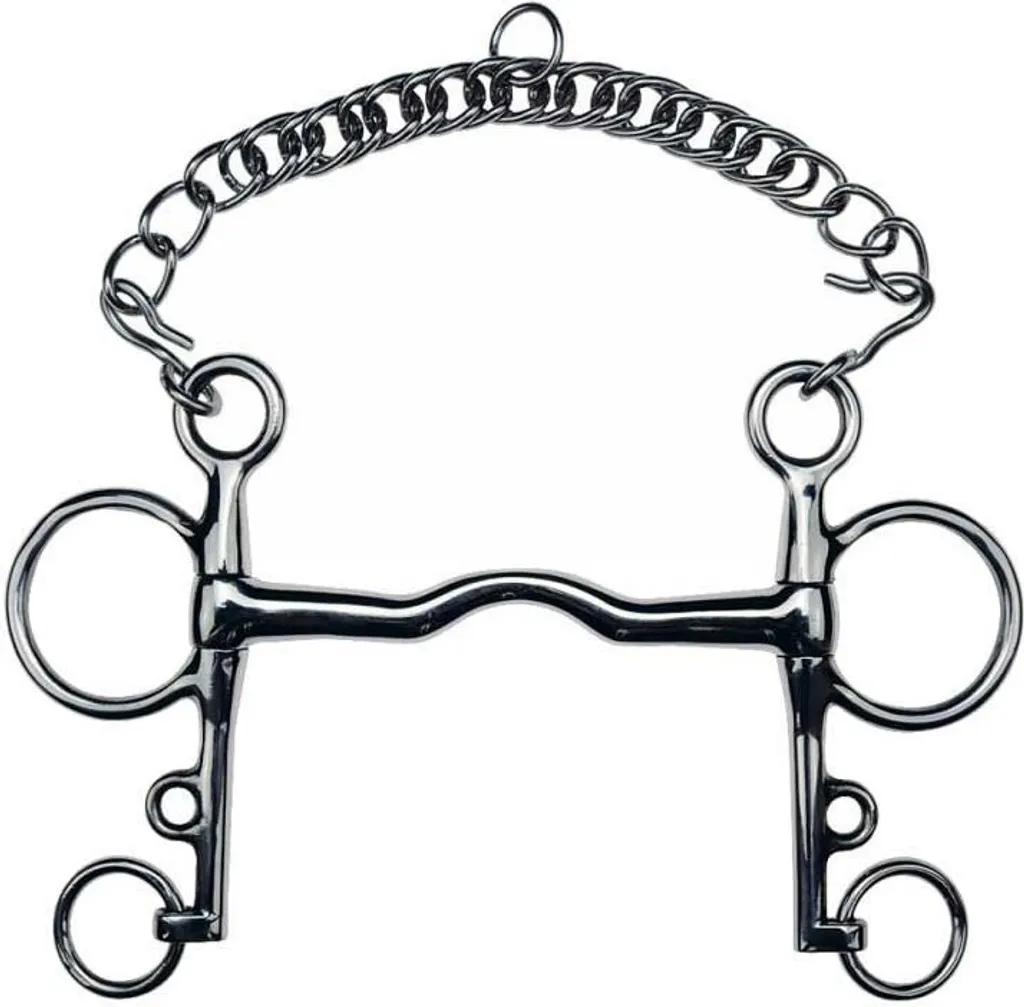 Mors Pelham FEELING 145 mm : solution pour chevaux rétifs à la pression
