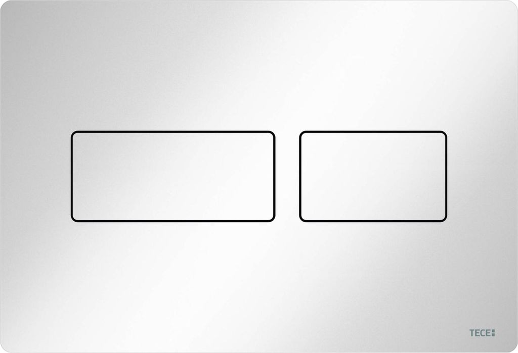 TECEsolid WC-Betätigungsplatte für Zweimengentechnik weiß Produktbild 