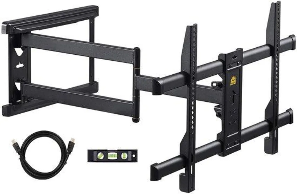 Support TV grand déport 76cm robuste pour TV LED OLED de 32 à 75 pouces