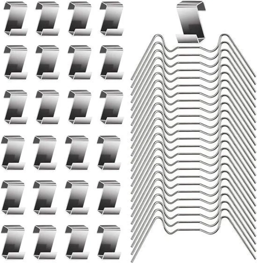 Bloque-vitres anti-vibration lot de 50 attaches vertes de vitre