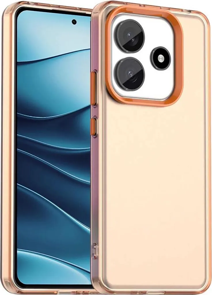 Cover Phonesta HardFrost Arancione per Xiaomi Redmi Note 14 5G