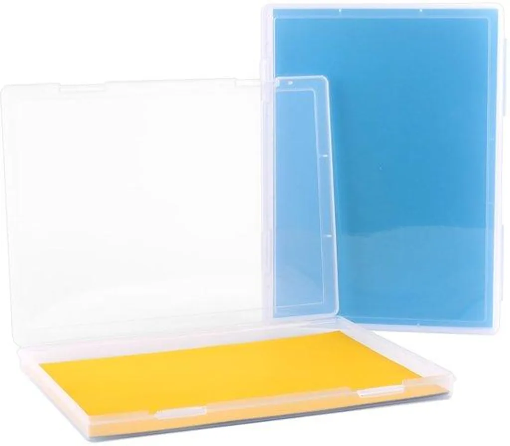 Étui de protection A4 transparent, bac de rangement fin pour documents