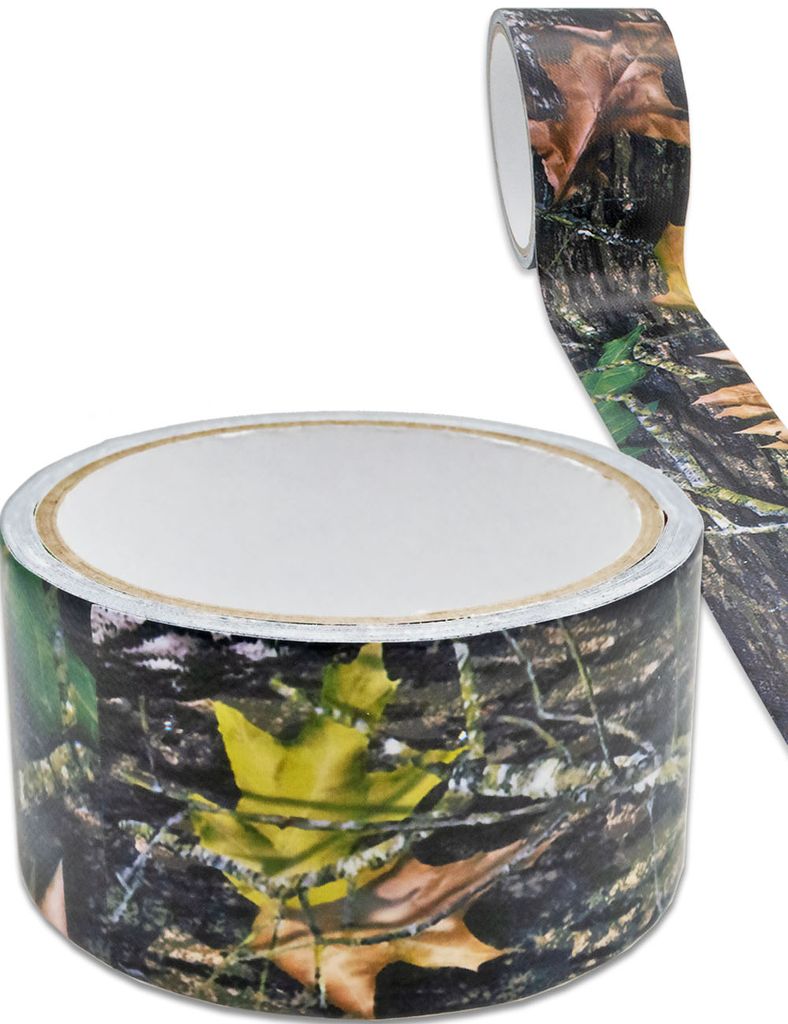 Outdoor Saxx - Camouflage Klebe-Band, Panzer-Tape, Gewebe-Band, Gaffer-Tape, zur Tarnung von Kamera, Ausrüstung, Jäger, Angler, Fotografen, 5m,...