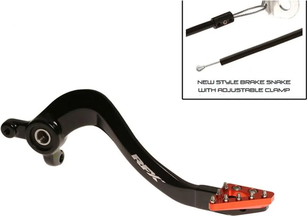 Levier de frein arrière RFX Pro ST anodisé pour KTM 85 SX 2003-2024