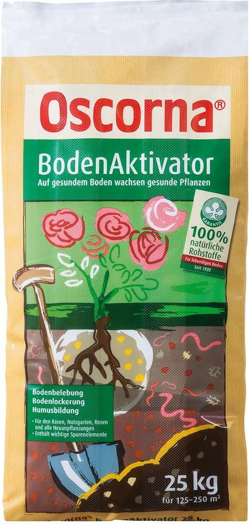 Bodenaktivator Oscorna Bodenhilfsstoff 25 kg Produktbild 