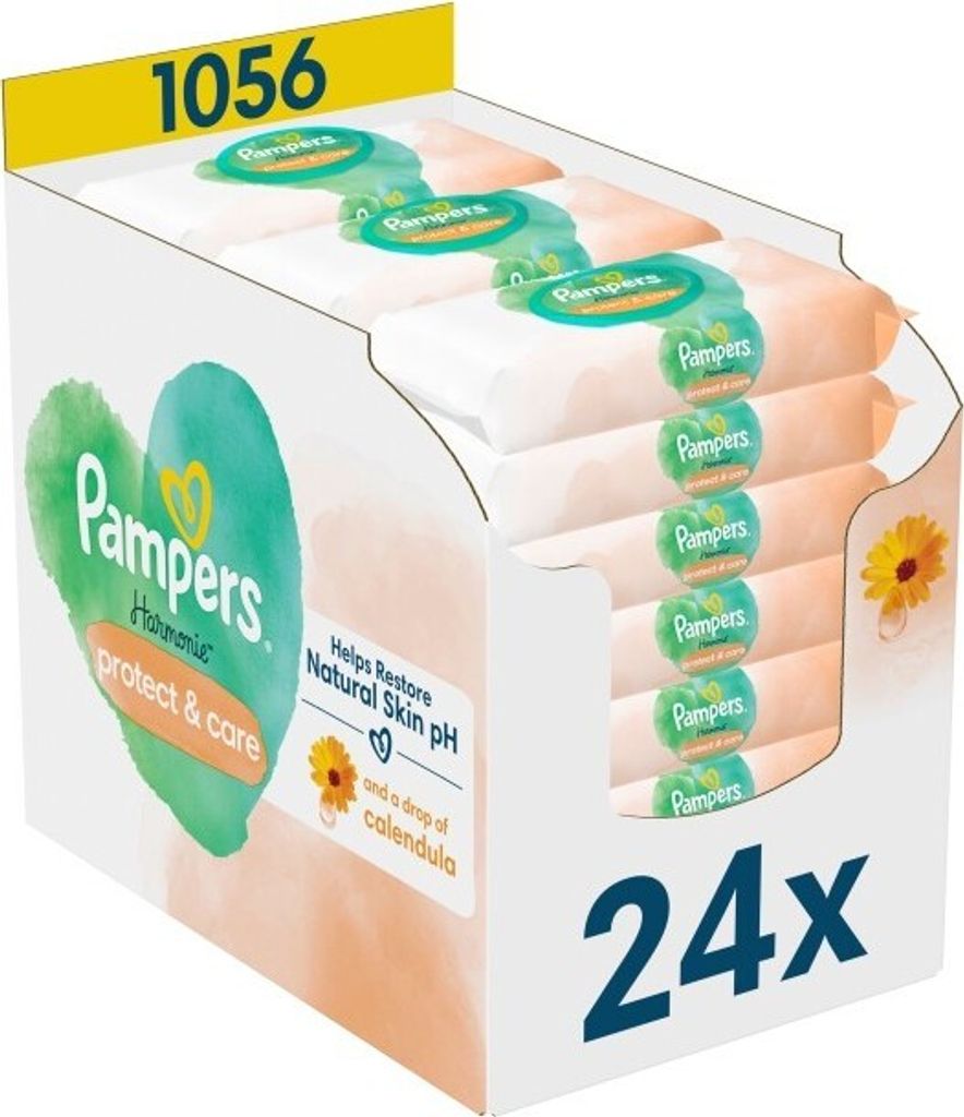 Pampers® 8700216250603 Pampers® Feuchttücher protect & care Image du produit 