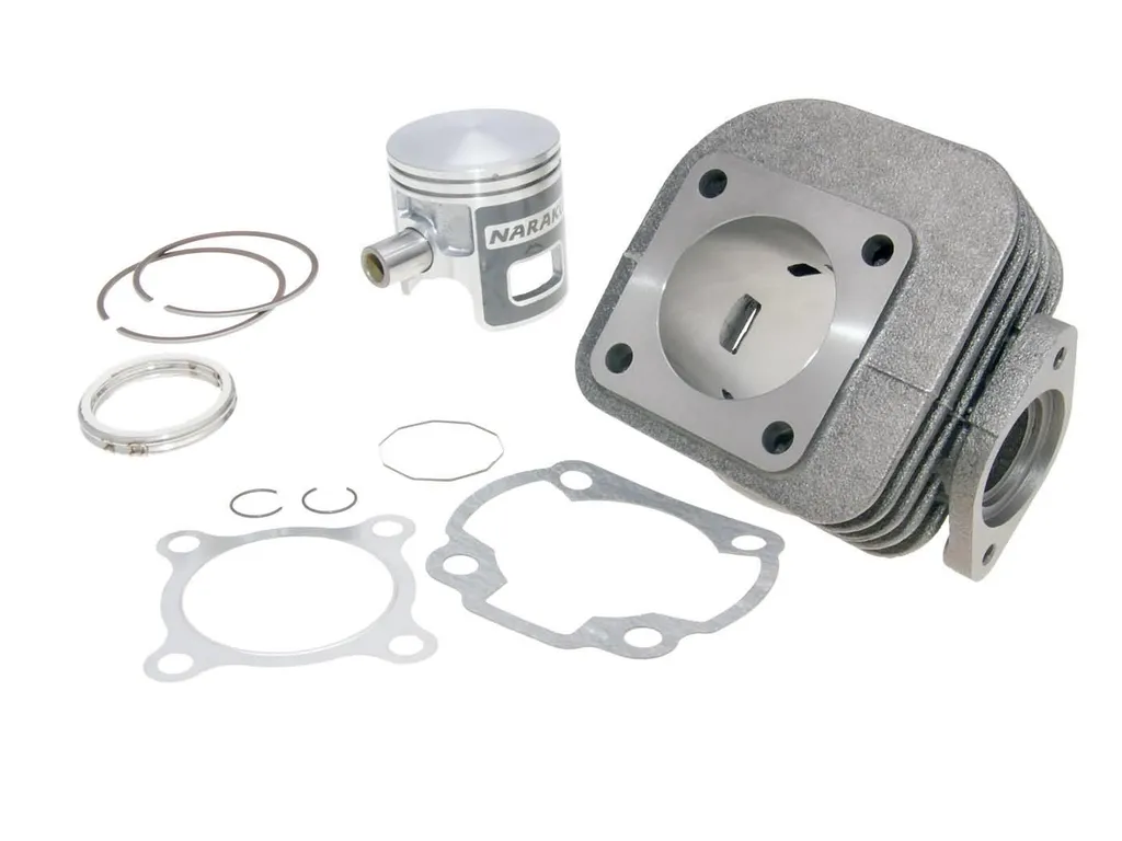 Kit cylindre 70cc fonte Naraku Sport Kymco AC - Puissance et couple