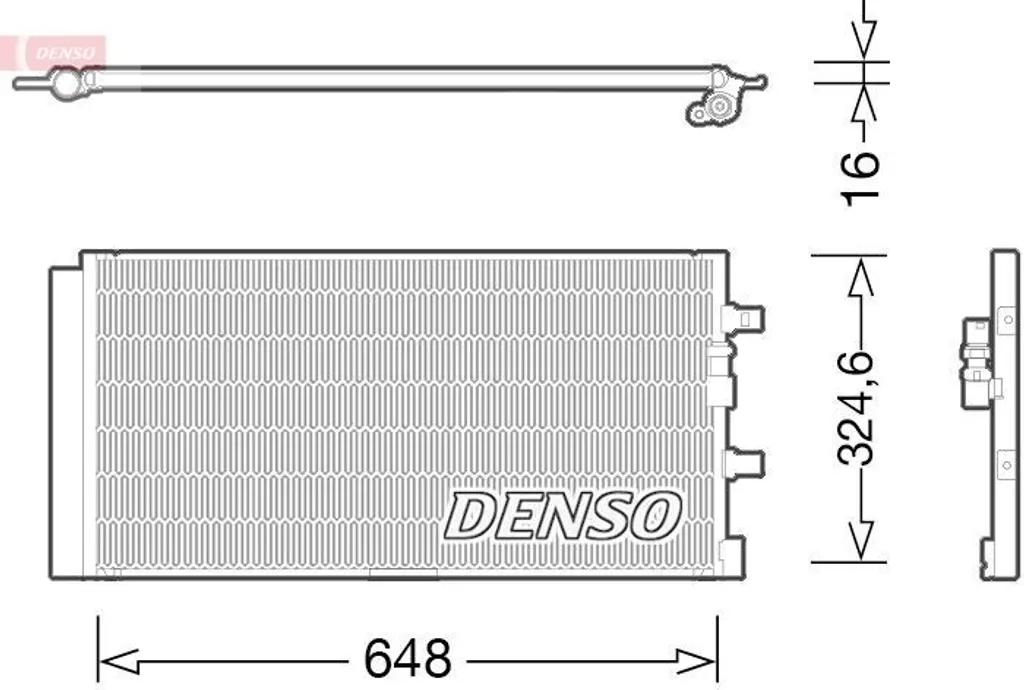 Radiateur de clim DENSO DCN05009 pour BMW X5 E53 : confort thermique