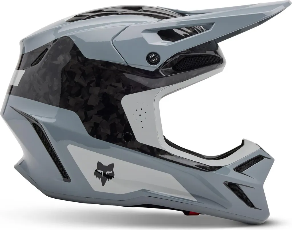 Casque V3 RS Infinite pour Compétition Moto Cross Gris Nuage XS 53