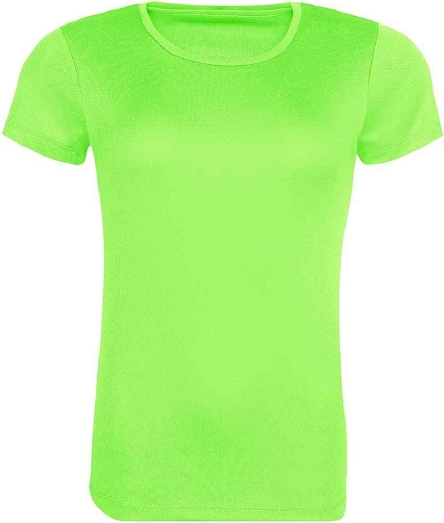 Awdis - "Cool" T-Shirt recyceltes Material für Damen PC4715 (XL) (Leuchtend Grün)