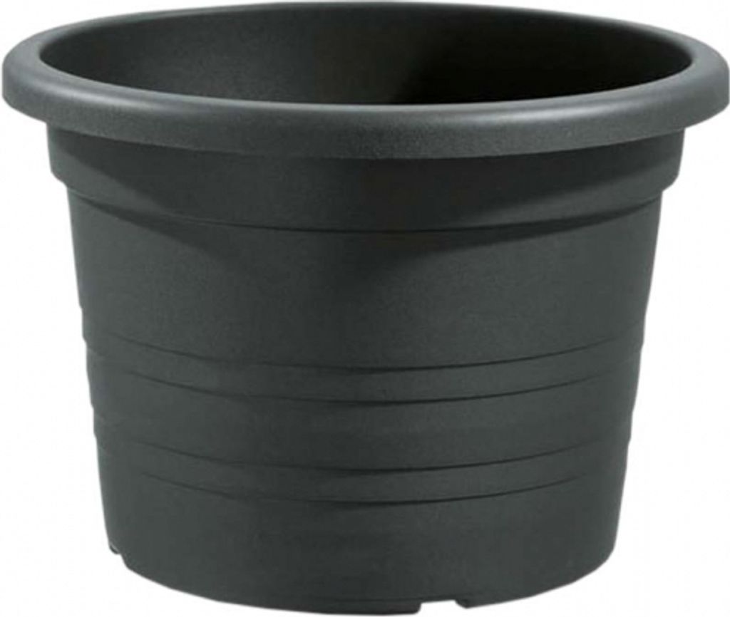 VECA SpA Květináč CILINDRO ANTRACIT Ø 24 cm 17 cm 4,6 l Ø Obrázek produktu 