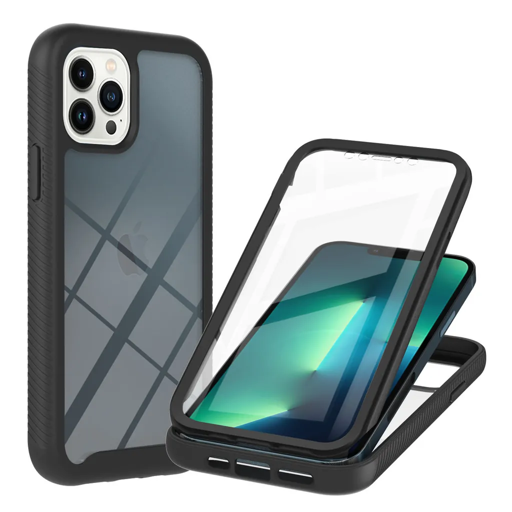 Protezione 360 Gradi iPhone 13 Pro: Cover Antiurto TPU e Pellicola