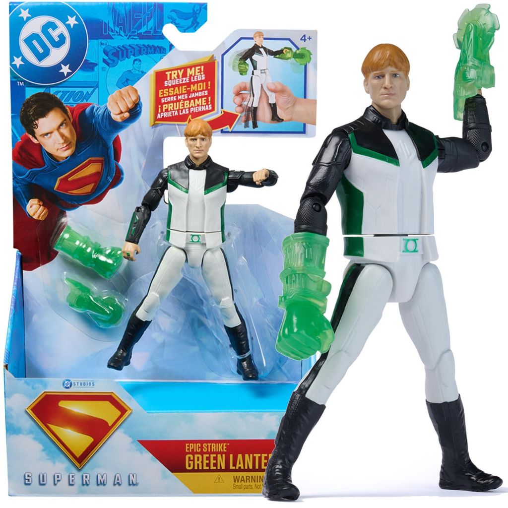 DC Comics Epic Strike kleine Figur Green Lantern bewegliche Puppe 15 cm + Zubehör
