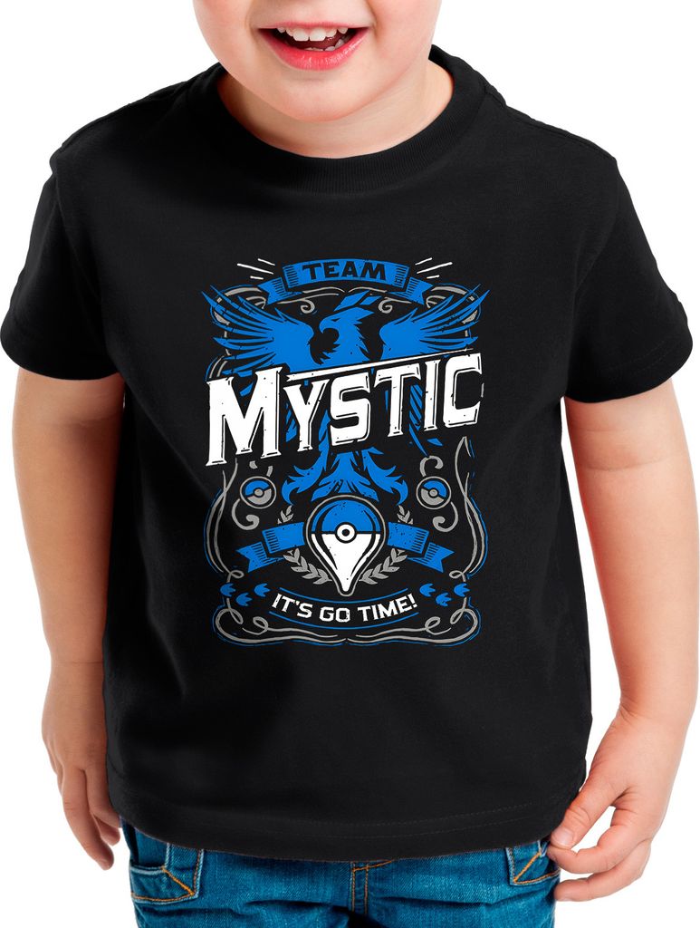 BaumwolleCloud Let's Go Mystic Kinder T-Shirt monster game online
