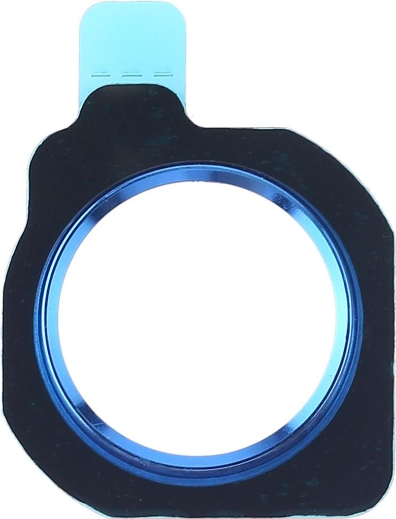 Home Button Protection Ring für Huawei P Smart Plus / Nova 3i Blau Knopf Schutz