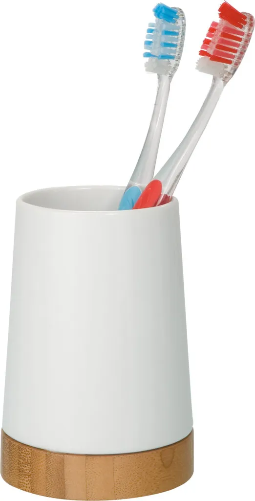 Porte-brosse à dents WENKO idéal pour l'organisation de la vasque