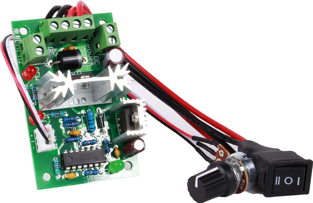 Regolatore di Velocità Motore CC PWM 120W - Controllo 12V 24V 30V