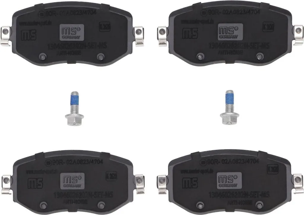 Plaquettes de frein anti-bruit pour Renault Megane IV essieu avant