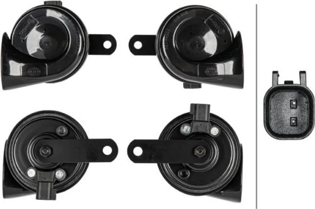 Kit Trombe HELLA 3FH 012 010-081 per Ford - Suono Originale Tedesco