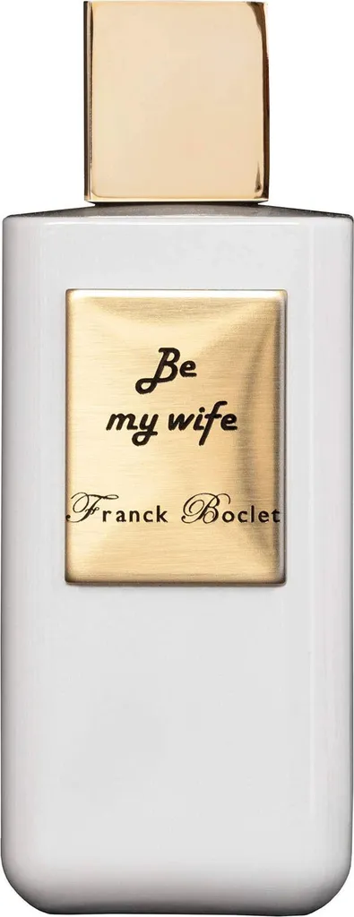 Parfum Mariage Be My Wife Franck Boclet 100ml - Cadeau Idéal de Luxe