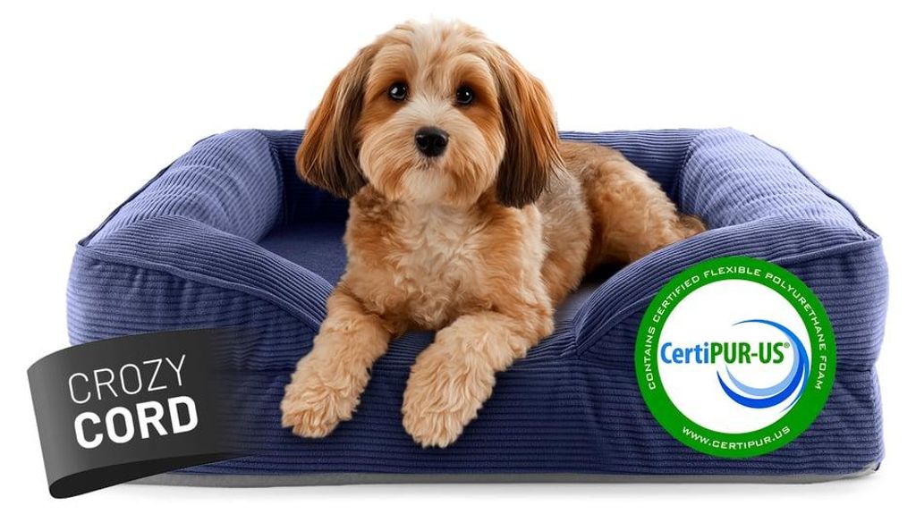 Lumaland Hundebett Indoor Cord S 70x60x9cm
