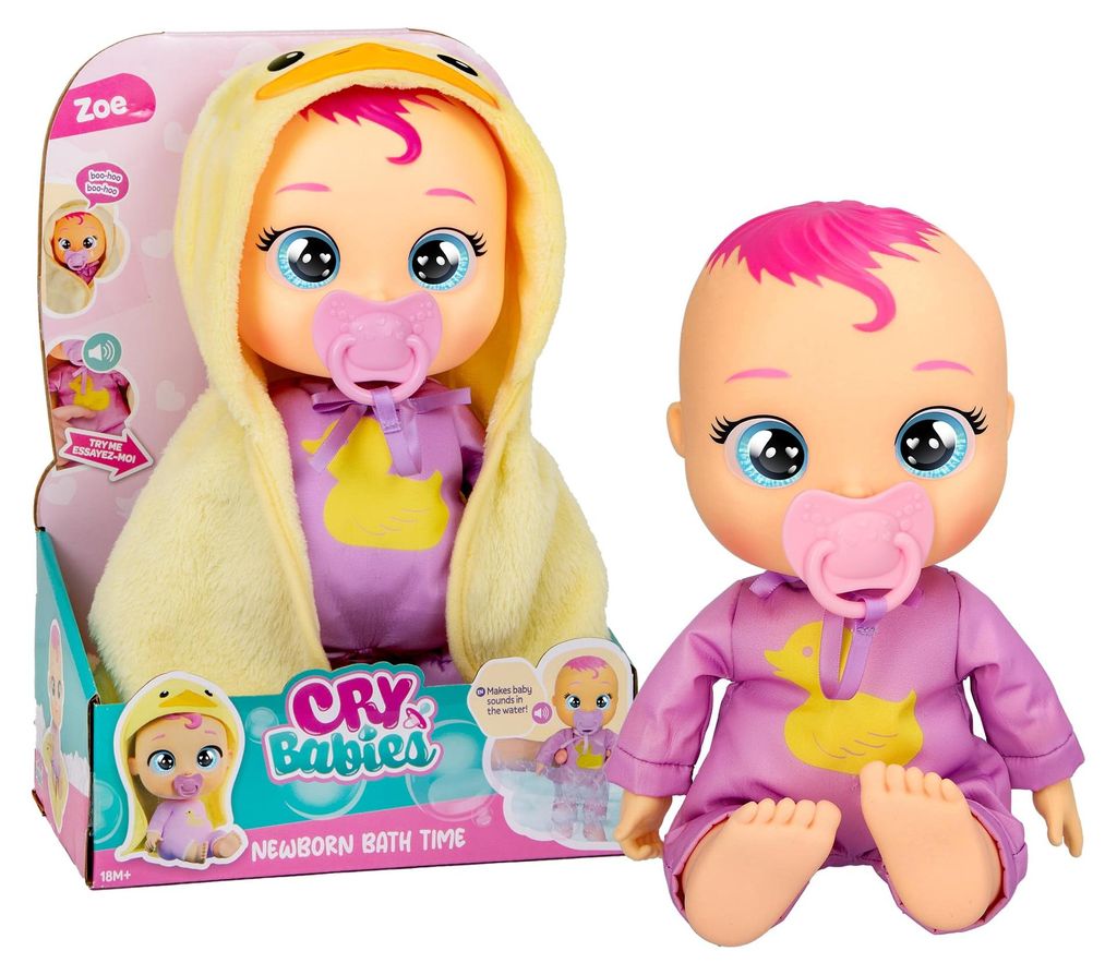 Cry Babies NewBorn Tempo di bagno Zoe Immagine del prodotto 