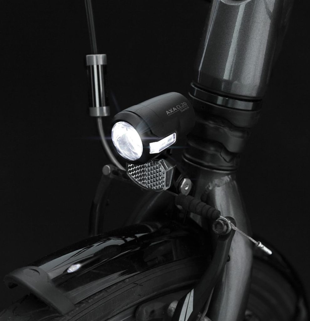 AXA Compactline 20 E-Bike 6-12 V LED-Scheinwerfer 20 Lux Produktbild 4