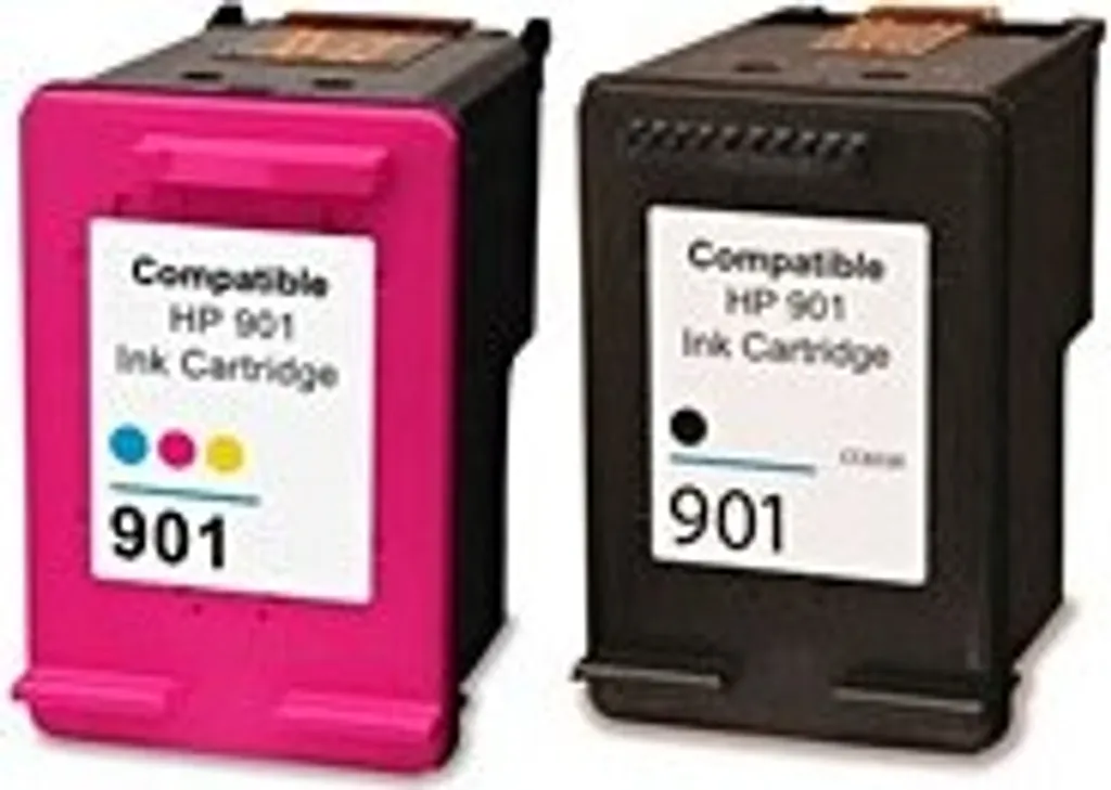 Cartouche HP 901 Noir et Couleur XL Haute Capacité CC654AE CC656AE