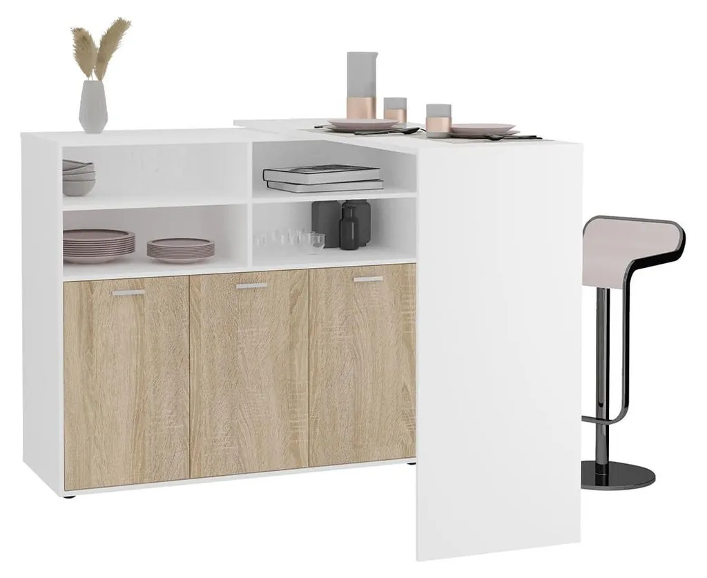 Table bar et buffet de cuisine Soest : solution idéale pour petit espace